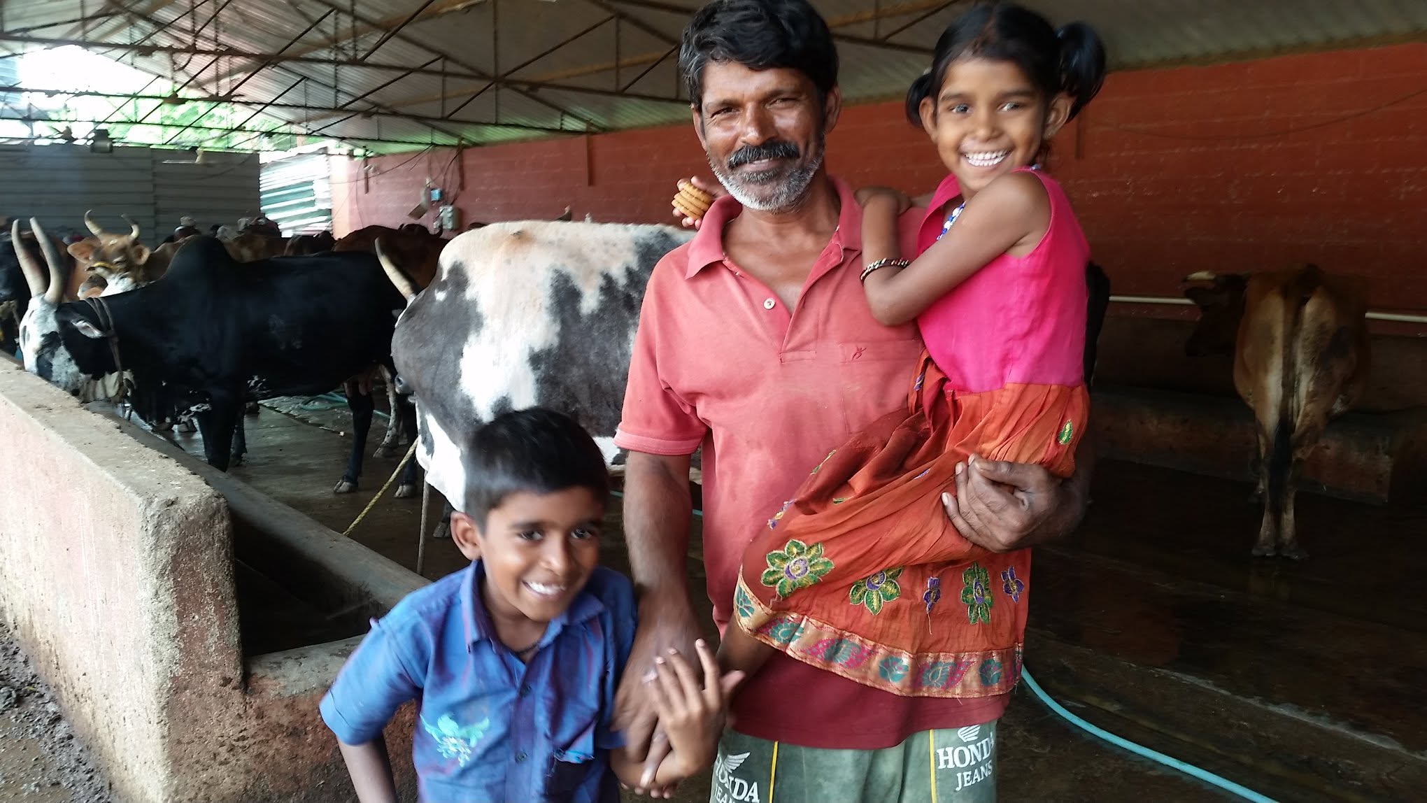 Life at the ashram goshala with fellow devotees — photo 3